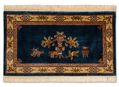 Kinesisk silke Mattan 69x122cm - Oriental Carpet