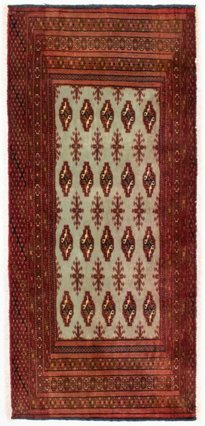 Turkaman-matta 50x100cm - Persisk matta