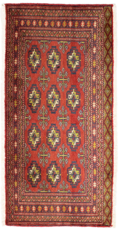 Turkaman-matta 50x100cm - Persisk matta