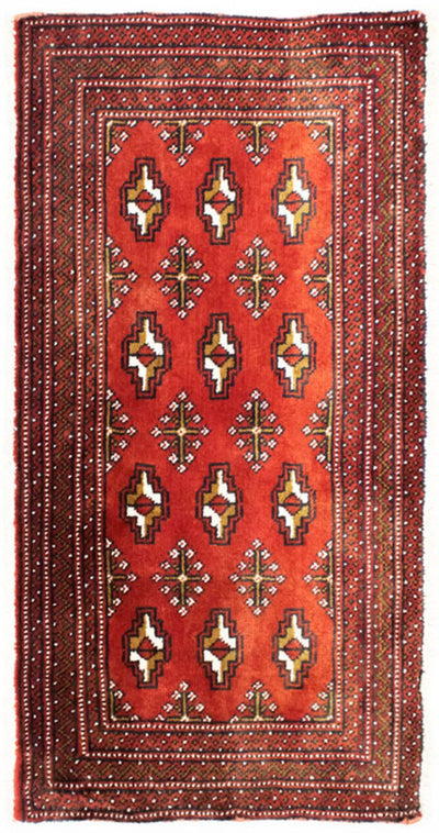 Turkaman-matta 50x100cm - Persisk matta