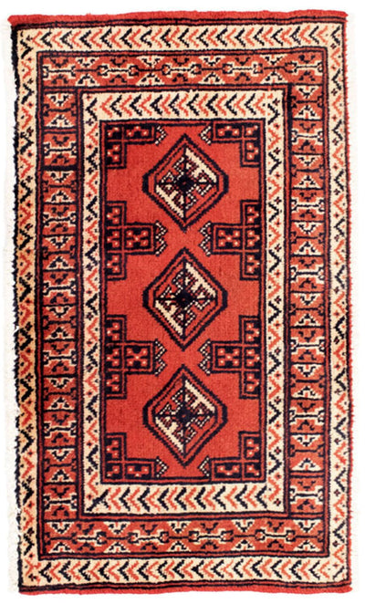 Turkaman-matta 50x100cm - Persisk matta