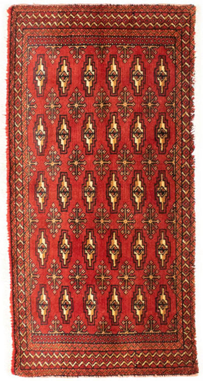 Turkaman-matta 50x100cm - Persisk matta