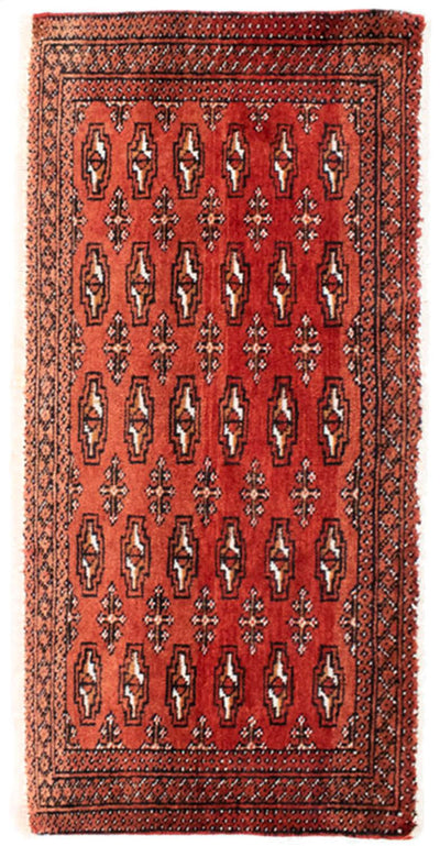 Turkaman-matta 50x100cm - Persisk matta
