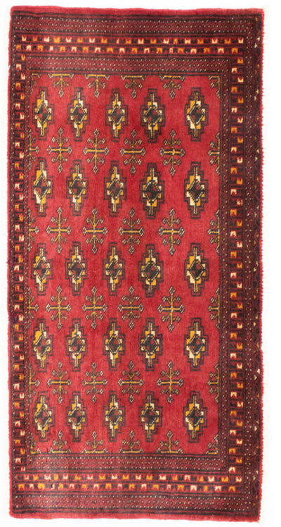 Turkaman-matta 50x100cm - Persisk matta