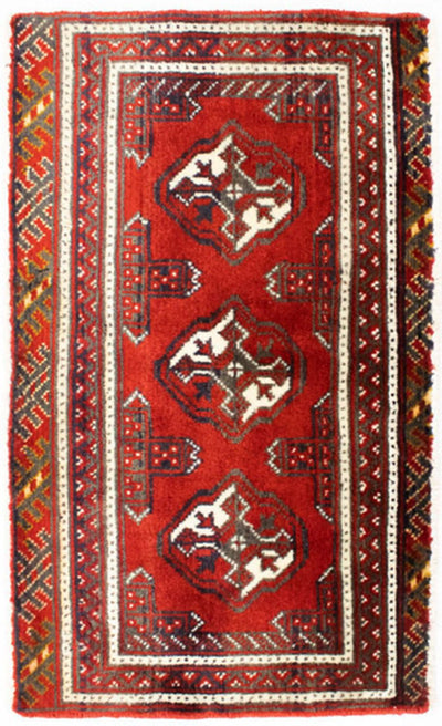 Turkaman-matta 50x100cm - Persisk matta