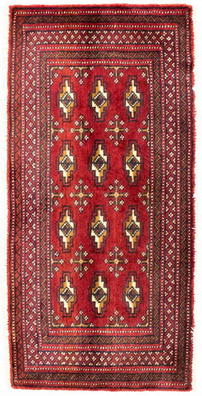 Turkaman-matta 50x100cm - Persisk matta