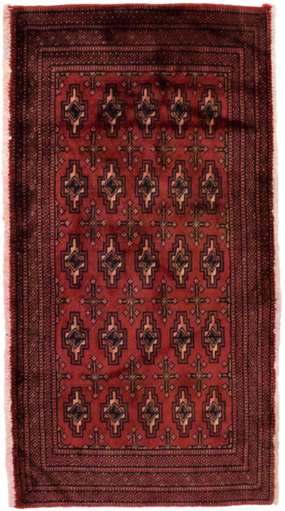 Turkaman-matta 60x130cm - Persisk matta