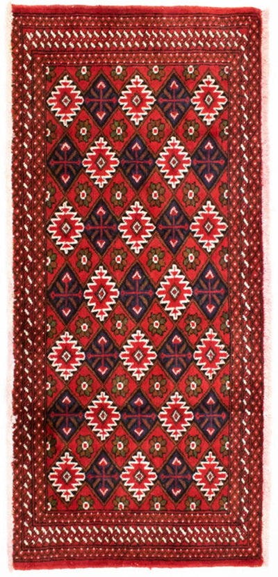 Turkaman-matta 60x130cm - Persisk matta