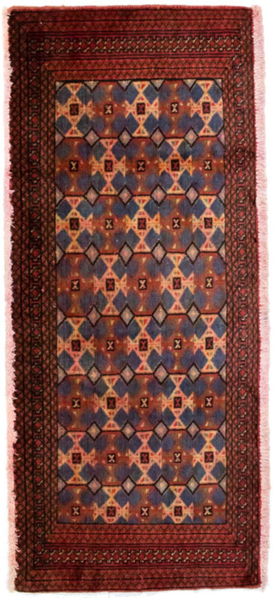 Turkaman-matta 60x130cm - Persisk matta