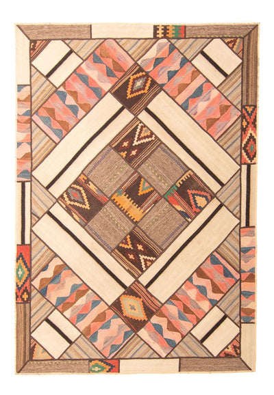 Patchwork-matta 160x230cm - Perserteppich Wollteppich