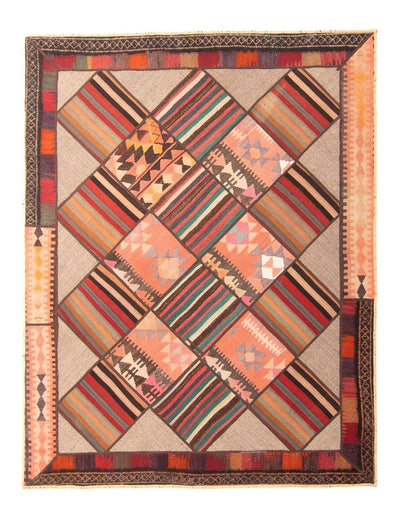 Patchwork-matta 150x200cm - Perserteppich Wollteppich