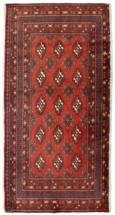Turkaman-matta 50x100cm - Persisk matta