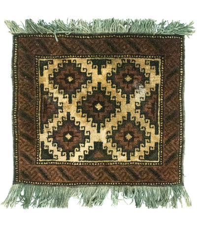 Afghansk matta 41x47cm - Oriental Carpet