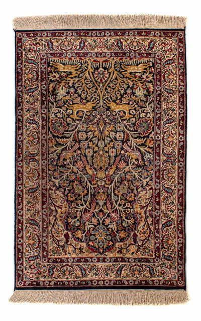 Indo Sarouk Mattan 81x123cm - Oriental Carpet