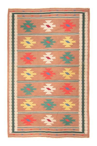 Modern kilim Mattan 135x215cm - Ullmatta