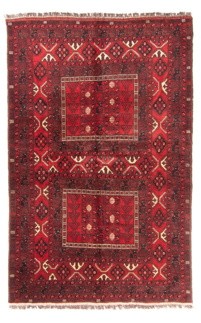 Turkaman-matta 158x244cm - Persisk matta - röd