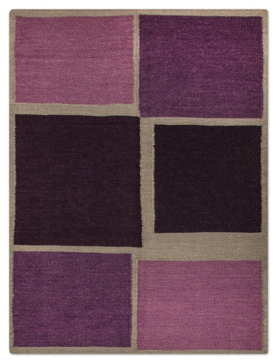 Modern kilim Mattan 145x206cm - Ullmatta