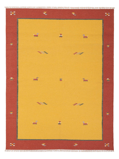 Modern kilim Mattan - Ullmatta