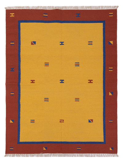 Modern kilim Mattan - Ullmatta