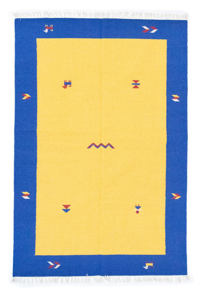Modern kilim Mattan 140x200cm - Ullmatta