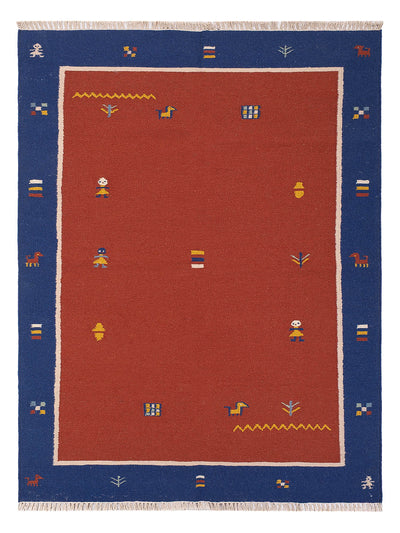 Modern kilim Mattan - Ullmatta