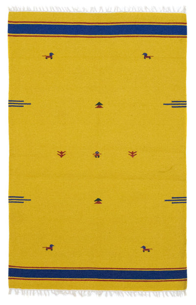 Modern kilim Mattan 120x180cm - Ullmatta
