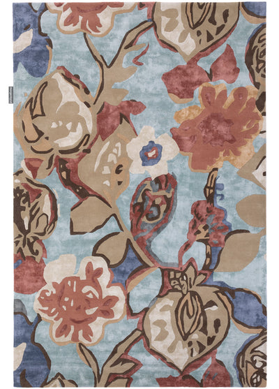 Designermatta FloralThreads - Designerteppich
