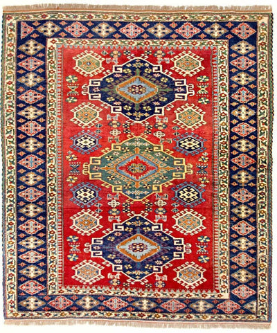 Kazak Mattan 193x217cm - Oriental Carpet