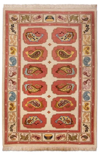 Tabriz - 50 Raj Mattan 99x109cm - Persisk matta