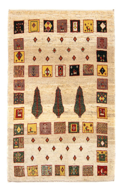 Loribaft Mattan 106x150cm - Perserteppich Wollteppich