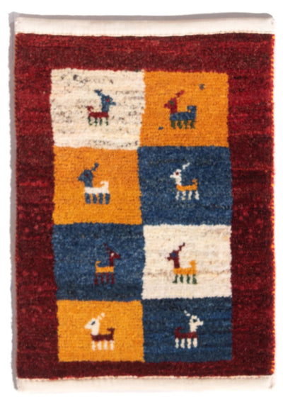 Persisk Gabbeh Mattan 40x60cm - Perserteppich Wollteppich