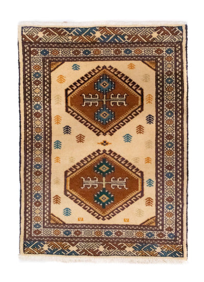 Turkaman-matta 63x88cm - Persisk matta