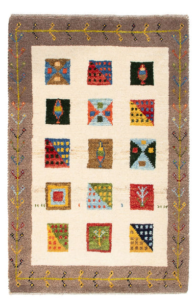 Persisk Gabbeh Mattan 60x87cm - Perserteppich Wollteppich
