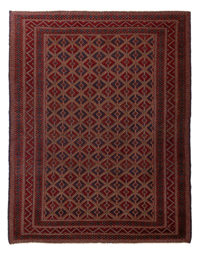 Afghansk kilim Mattan 192x257cm