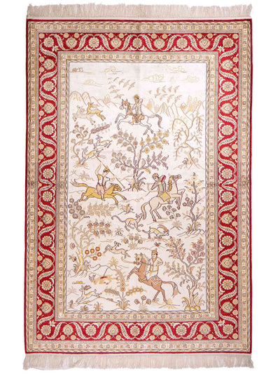 Kinesisk silke Mattan 127x185cm - Oriental Carpet