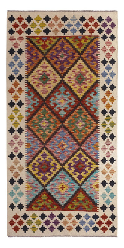 Kilim Maimana Mattan 101x199cm - Ullmatta