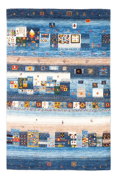 Loribaft Mattan 122x178cm - Perserteppich Wollteppich