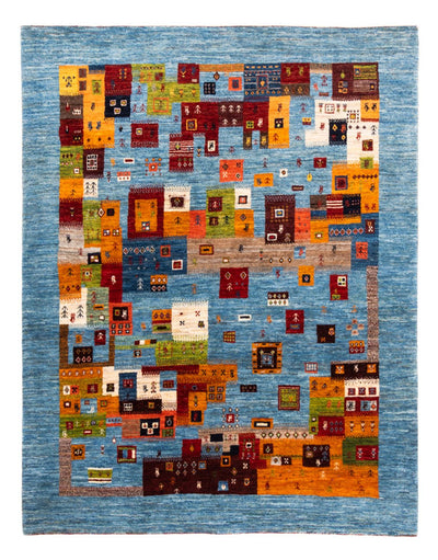 Loribaft Mattan 155x198cm - Perserteppich Wollteppich