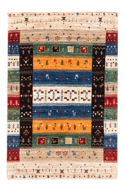 Loribaft Mattan 83x124cm - Perserteppich Wollteppich