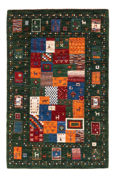 Loribaft Mattan 81x126cm - Perserteppich Wollteppich