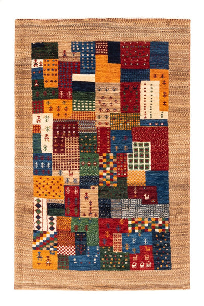 Loribaft Mattan 82x123cm - Perserteppich Wollteppich