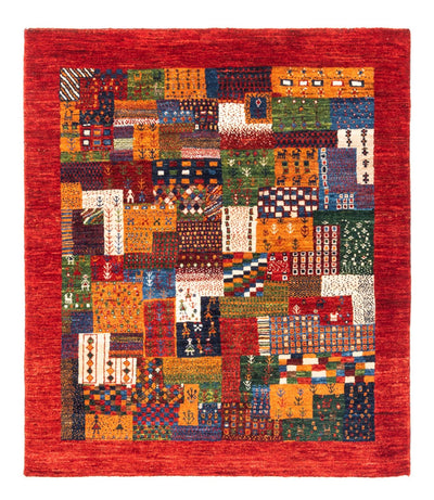 Loribaft Mattan 110x123cm - Perserteppich Wollteppich