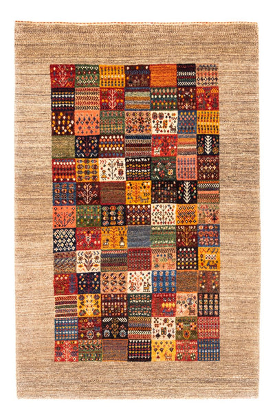 Loribaft Mattan 104x151cm - Perserteppich Wollteppich