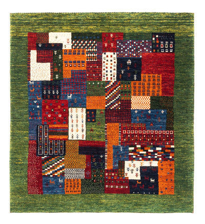 Loribaft Mattan 120x129cm - Perserteppich Wollteppich