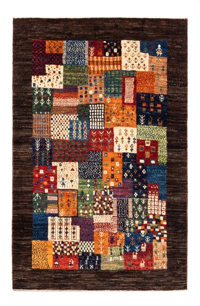Loribaft Mattan 86x128cm - Perserteppich Wollteppich