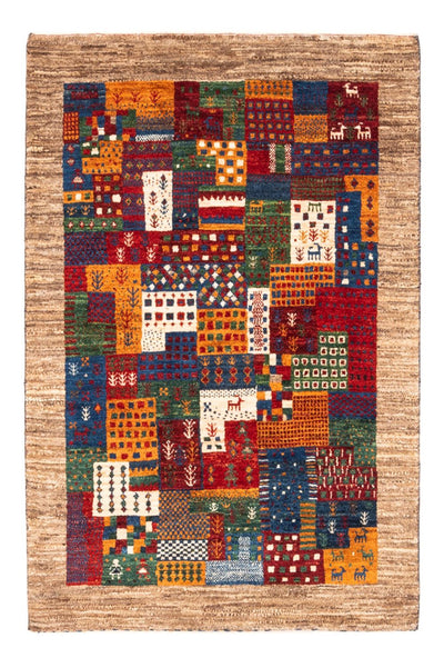 Loribaft Mattan 84x123cm - Perserteppich Wollteppich