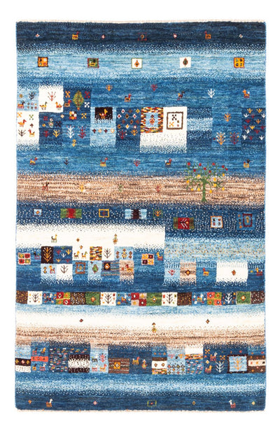 Loribaft Mattan 103x154cm - Perserteppich Wollteppich