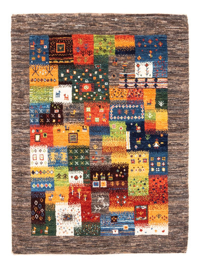 Loribaft Mattan 81x106cm - Perserteppich Wollteppich