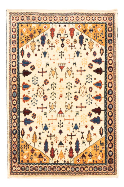 Persisk Gabbeh Mattan 92x132cm - Perserteppich Wollteppich
