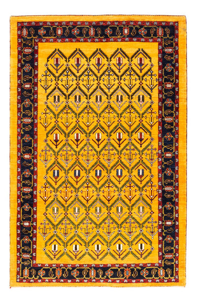 Persisk Gabbeh Mattan 126x188cm - Perserteppich Wollteppich